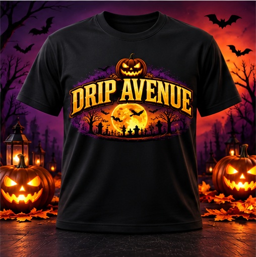 Halloween Lettering Tee