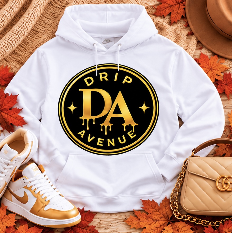 Signature DA Emblem Hoodie in Black, view 2