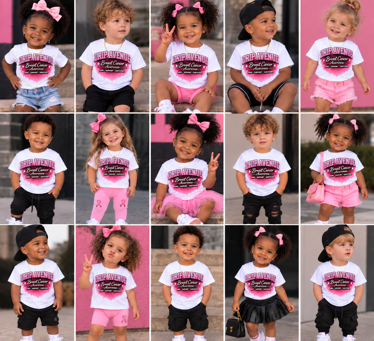 Toddler Gold Statement Tee