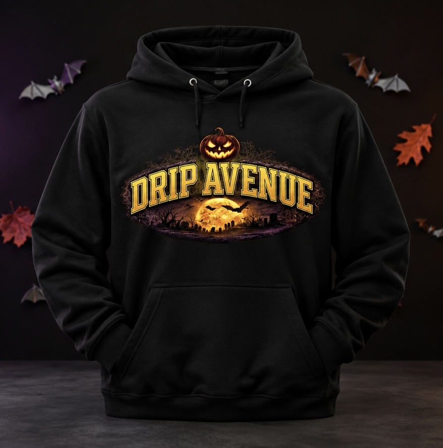 Halloween Lettering Hoodie