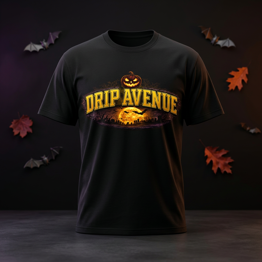 Halloween Lettering Tee